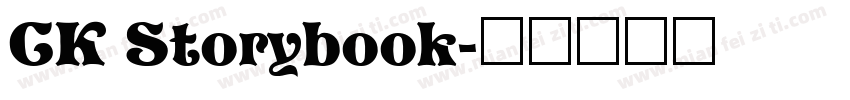 CK Storybook字体转换